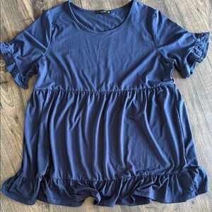 Maternity Ruffle Top